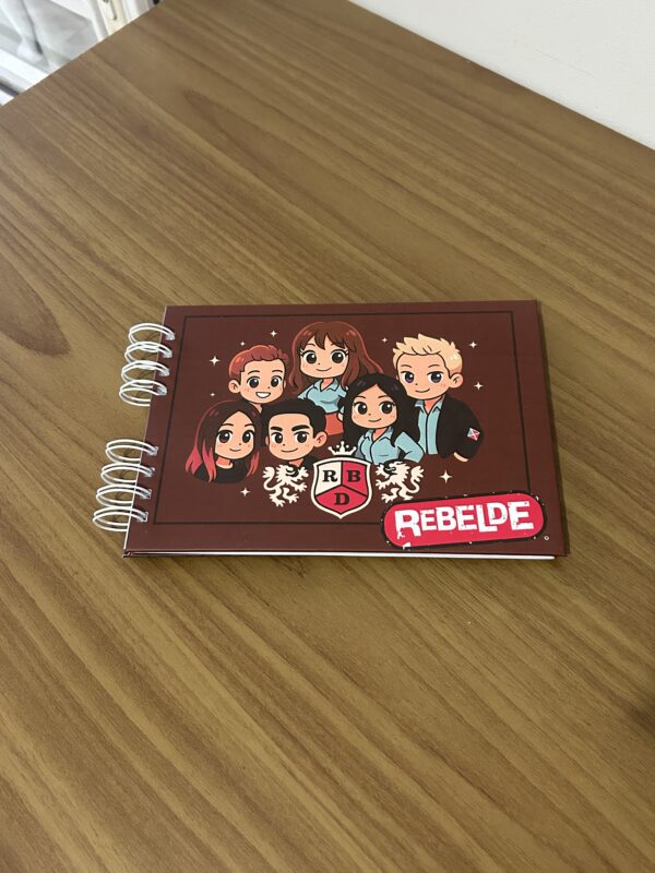 58- Livro de colorir Rebelde